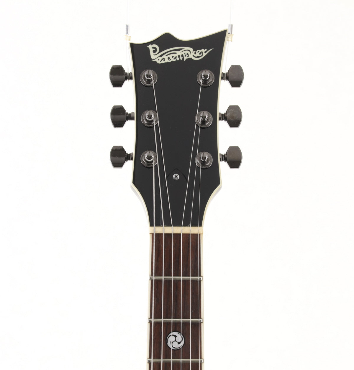 [SN ED0845614] USED ESP x PEACE MAKER / PM-108VP WAVE MOTION Black w/Tribal Graphic [3.55kg] ESP x Peacemaker [08]
