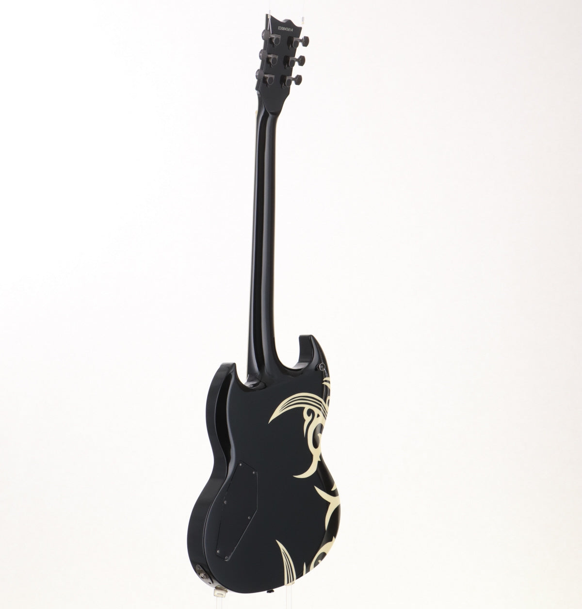 [SN ED0845614] USED ESP x PEACE MAKER / PM-108VP WAVE MOTION Black w/Tribal Graphic [3.55kg] ESP x Peacemaker [08]