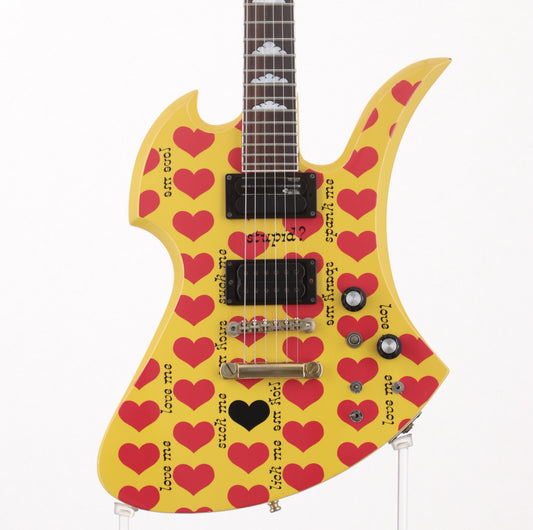 USED FERNANDES/BURNY / MG-145S Heart Yellow hide Model [3.21kg] FERNANDES/BURNY Yellow Heart Hide [08]
