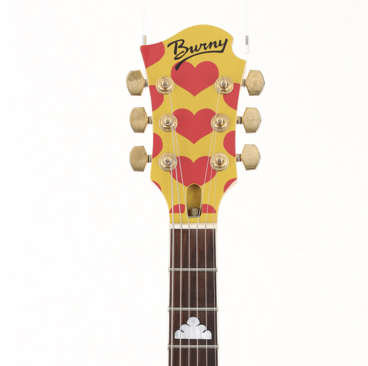 USED FERNANDES/BURNY / MG-145S Heart Yellow hide Model [3.21kg] FERNANDES/BURNY Yellow Heart Hide [08]