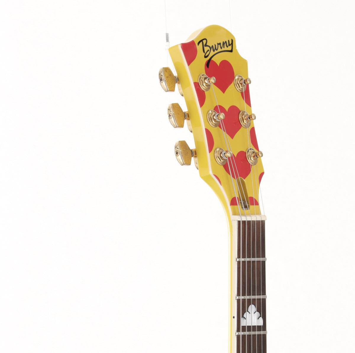 USED FERNANDES/BURNY / MG-145S Heart Yellow hide Model [3.21kg] FERNANDES/BURNY Yellow Heart Hide [08]