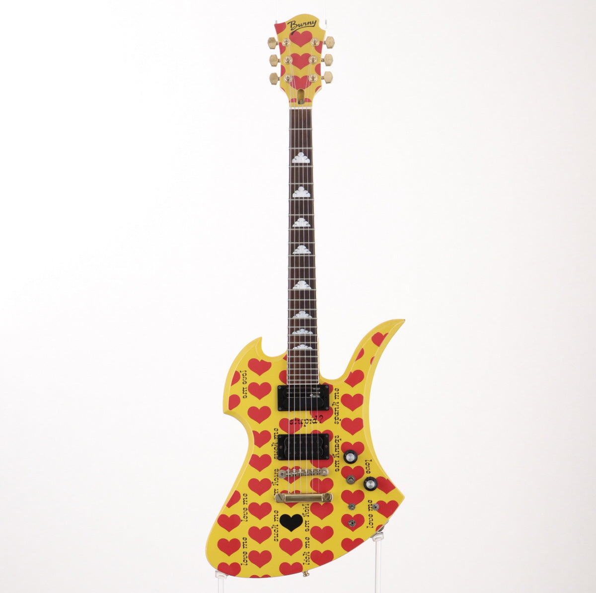 USED FERNANDES/BURNY / MG-145S Heart Yellow hide Model [3.21kg] FERNANDES/BURNY Yellow Heart Hide [08]