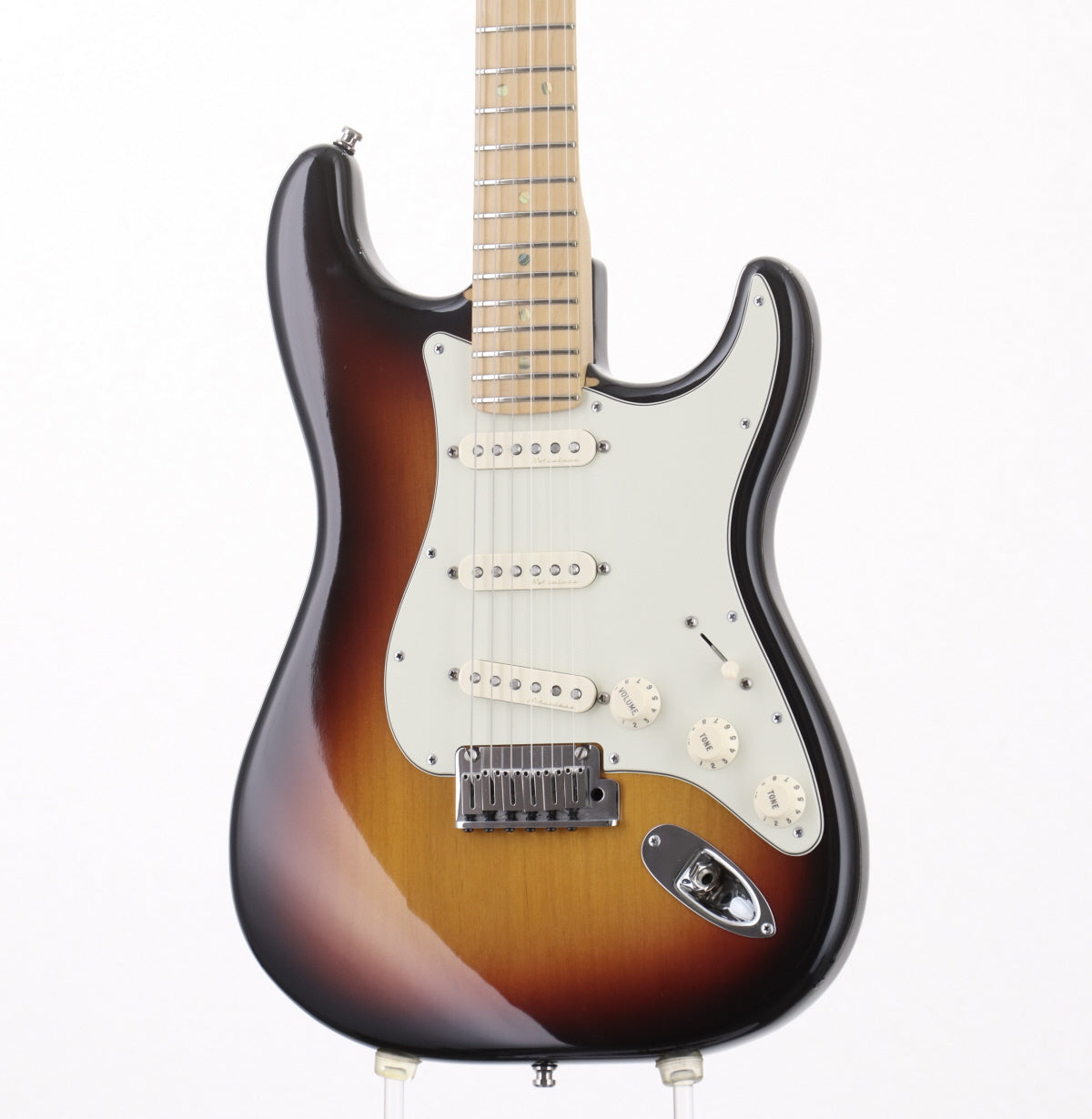 [SN DZ2034229] USED Fender / American Deluxe Stratocaster 3-Color Sunburst Maple Fingerboad, 2002 [09]