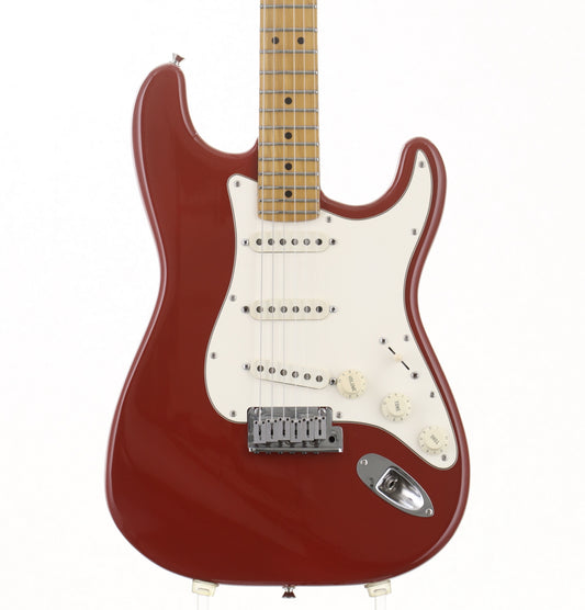 [SN E445059] USED Fender / American Standard Stratocaster Frost Red Maple Fingerboard, 1987 [09]