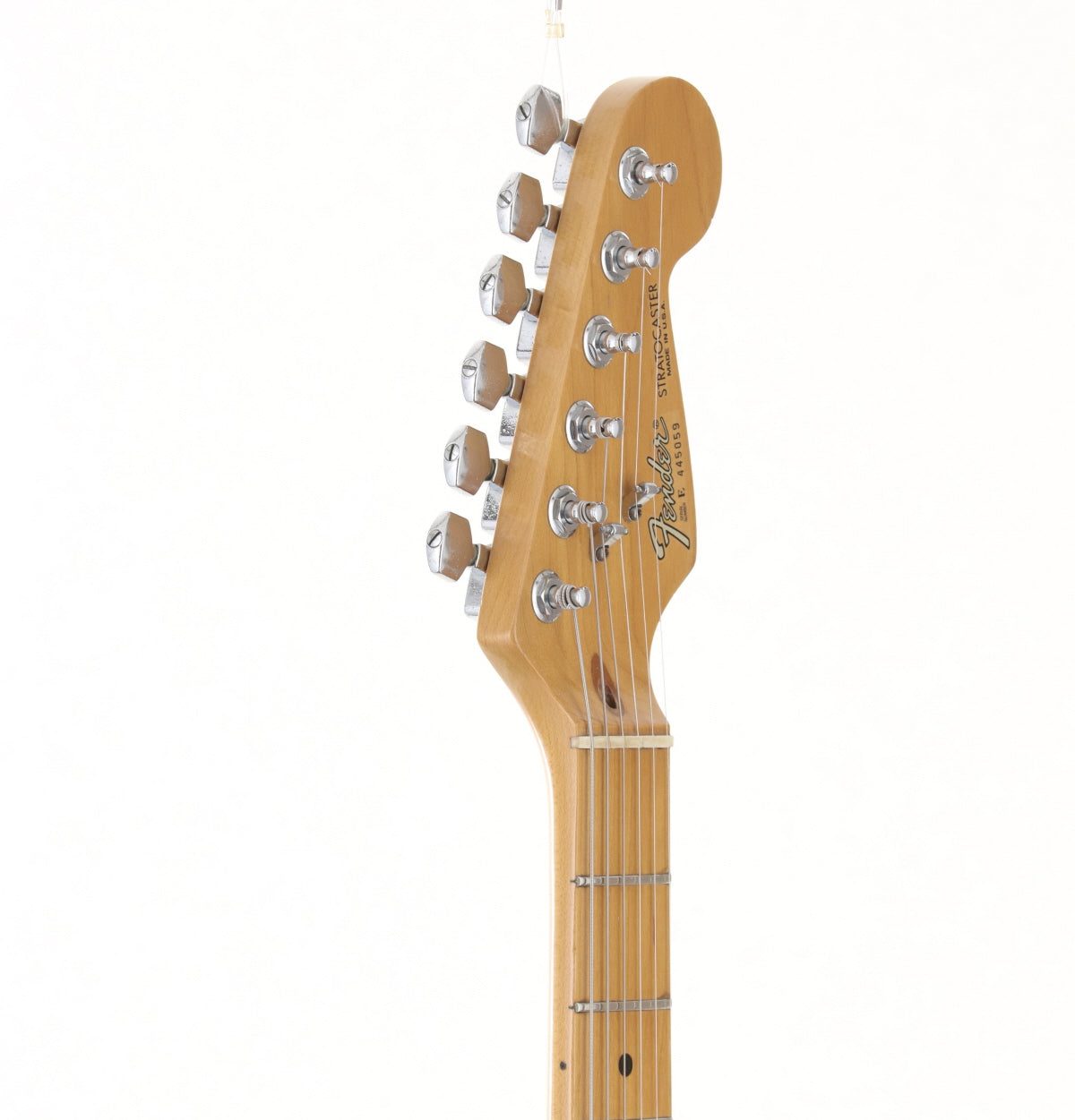 [SN E445059] USED Fender / American Standard Stratocaster Frost Red Maple Fingerboard, 1987 [09]