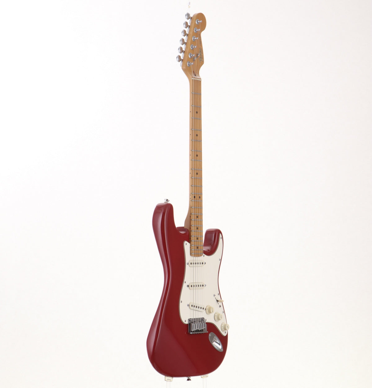 [SN E445059] USED Fender / American Standard Stratocaster Frost Red Maple Fingerboard, 1987 [09]