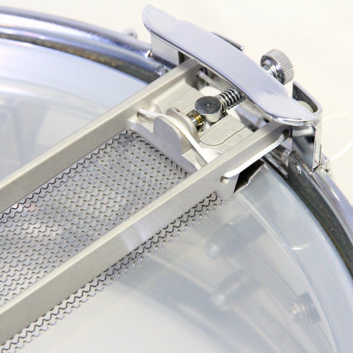 USED ROGERS / LATE 1960s DYNASONIC COB Chrome Over Brass 14×5 Rogers Snare Drum [08]