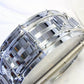 USED ROGERS / LATE 1960s DYNASONIC COB Chrome Over Brass 14×5 Rogers Snare Drum [08]
