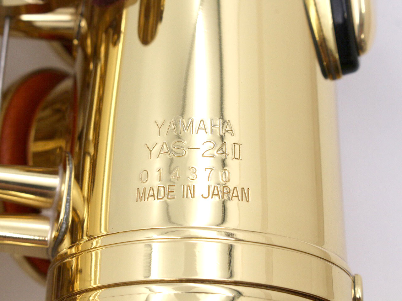 [SN 014370] USED YAMAHA / Alto saxophone YAS-24II, all tampos replaced [09]