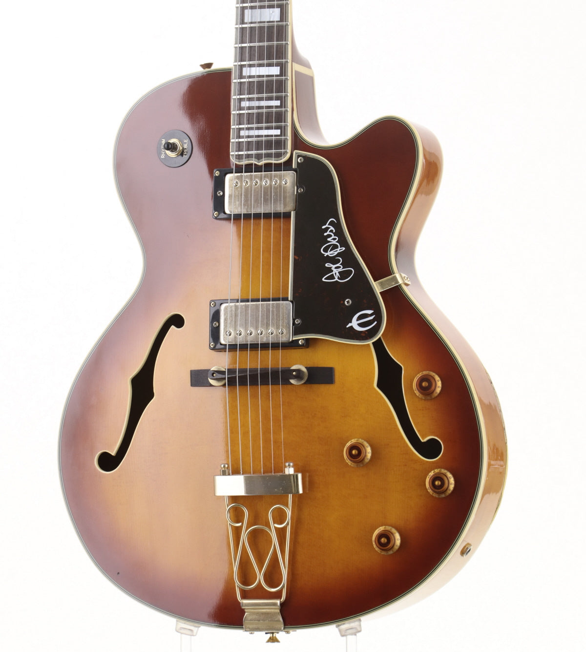 [SN S93090369] USED EPIPHONE / Joe Pass Emperor II Vintage Sunburst [06]
