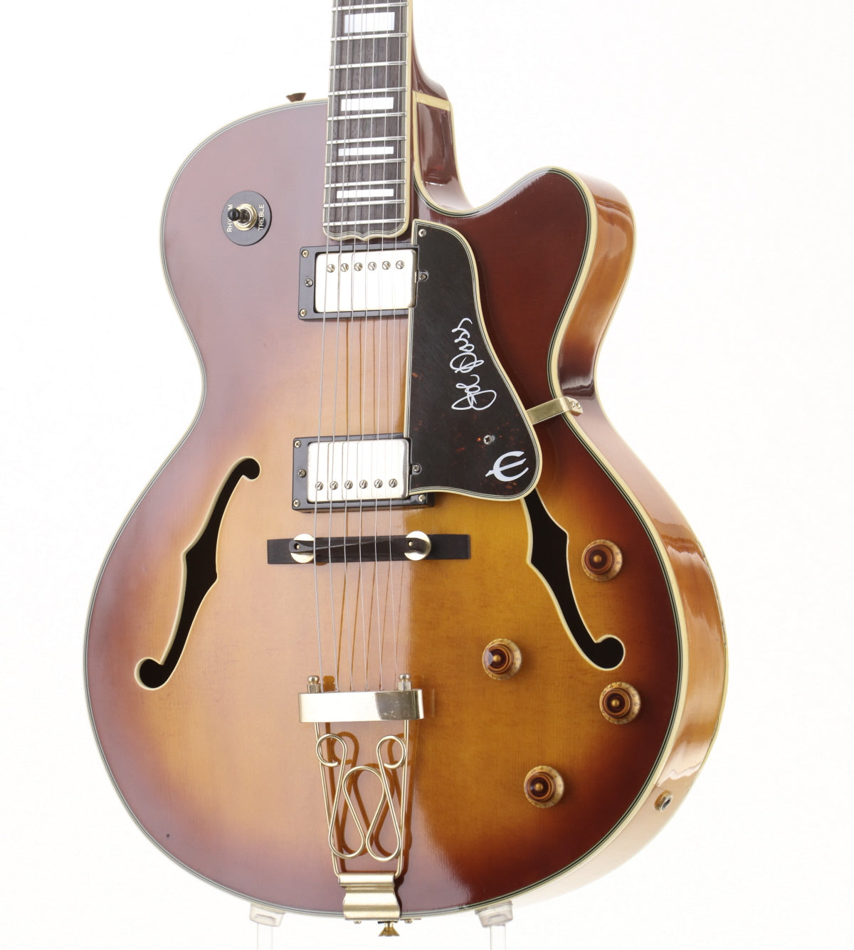 [SN S93090369] USED EPIPHONE / Joe Pass Emperor II Vintage Sunburst [06]