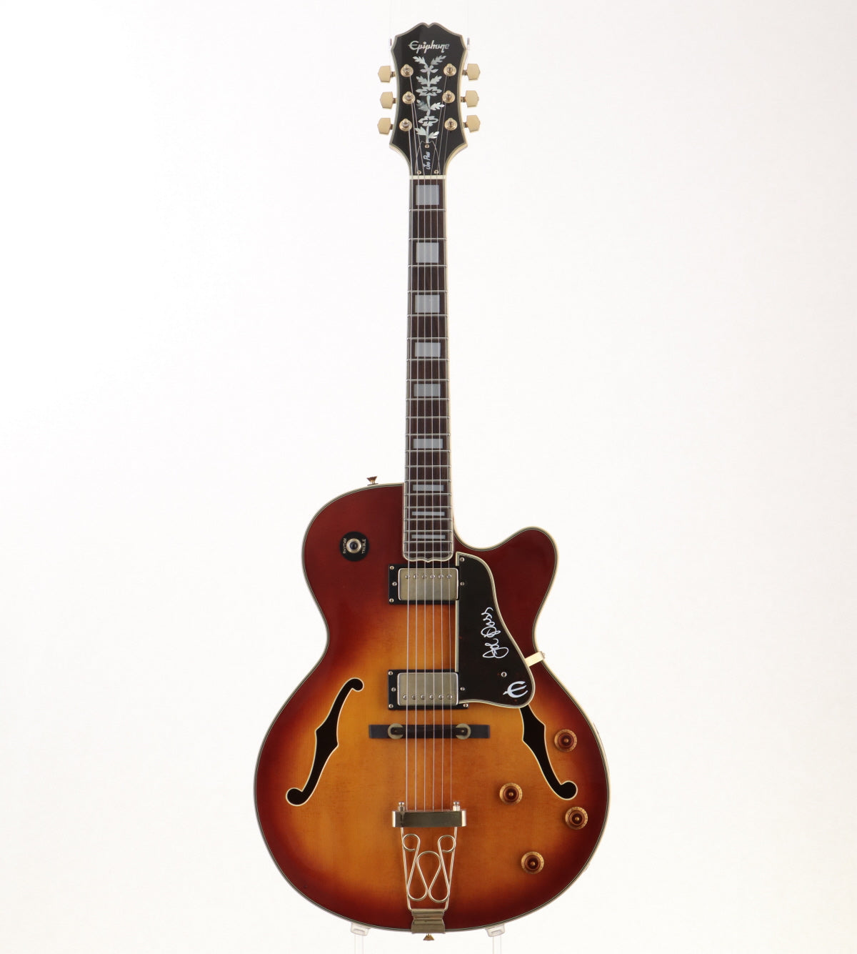 [SN S93090369] USED EPIPHONE / Joe Pass Emperor II Vintage Sunburst [06]