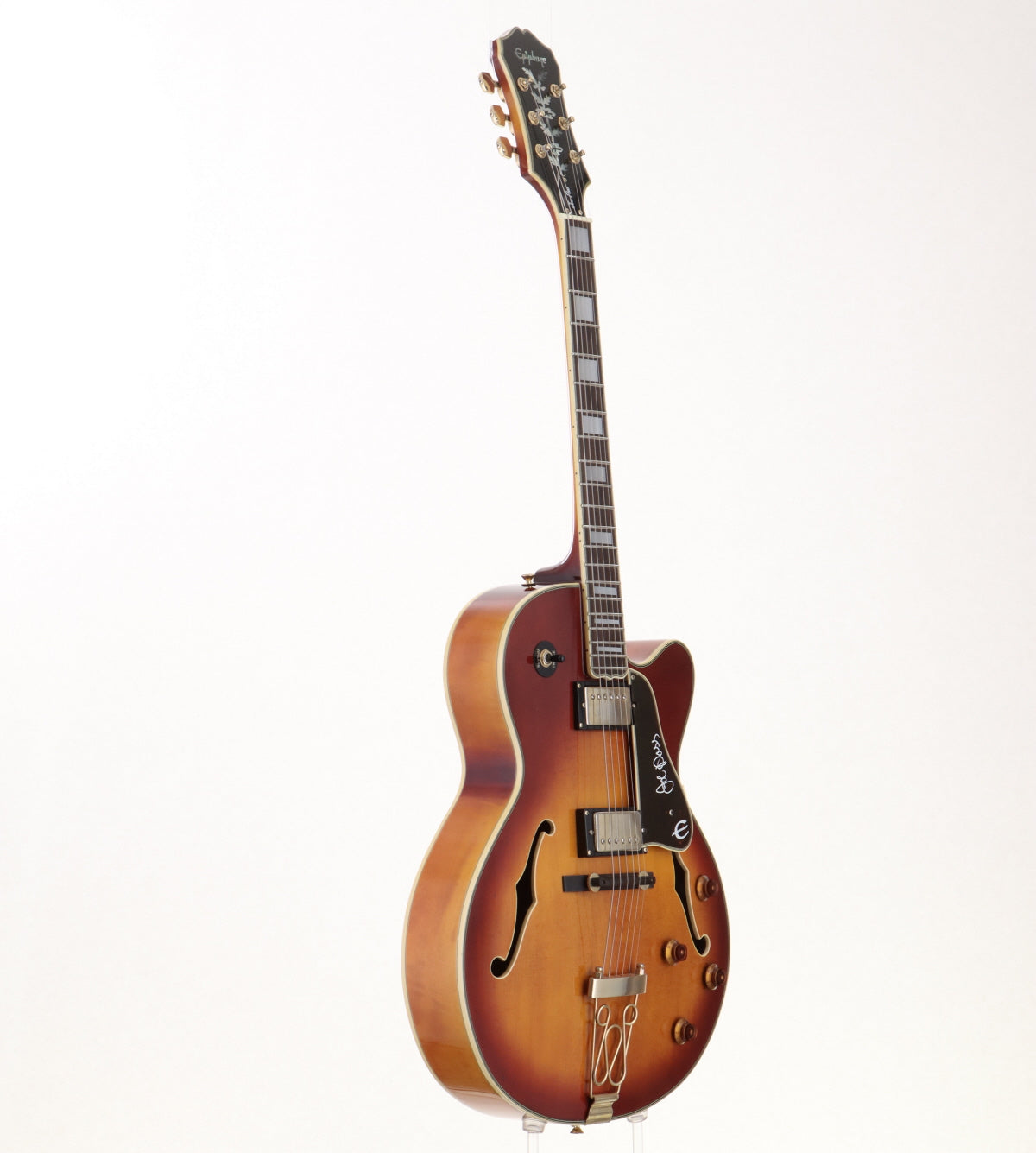 [SN S93090369] USED EPIPHONE / Joe Pass Emperor II Vintage Sunburst [06]