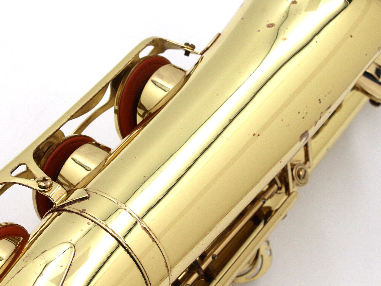 [SN 10416] USED YAMAHA / Alto sax YAS-32, all tampos replaced [09]