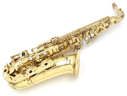 [SN 10416] USED YAMAHA / Alto sax YAS-32, all tampos replaced [09]