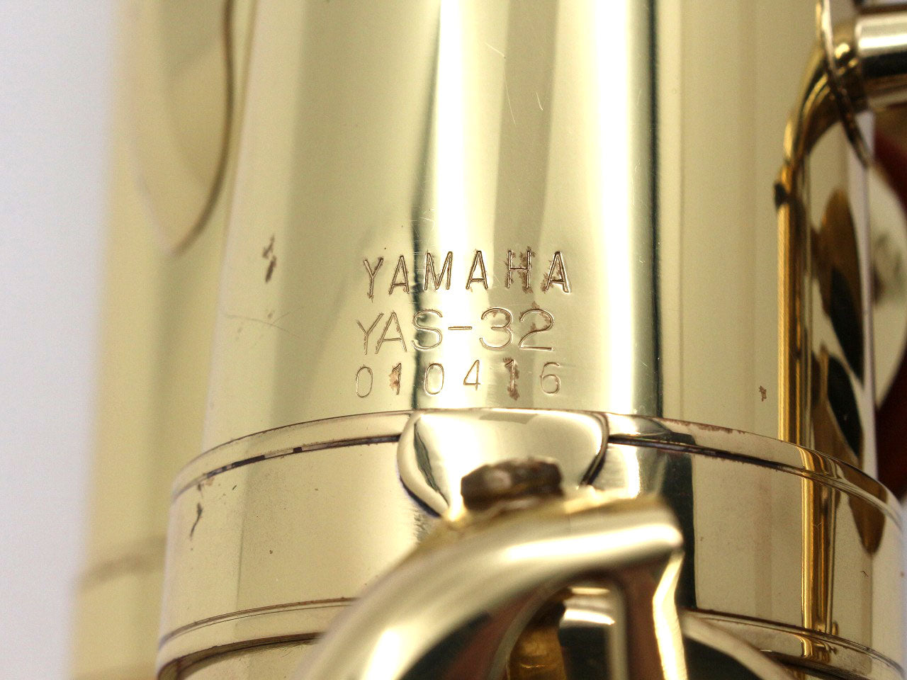[SN 10416] USED YAMAHA / Alto sax YAS-32, all tampos replaced [09]