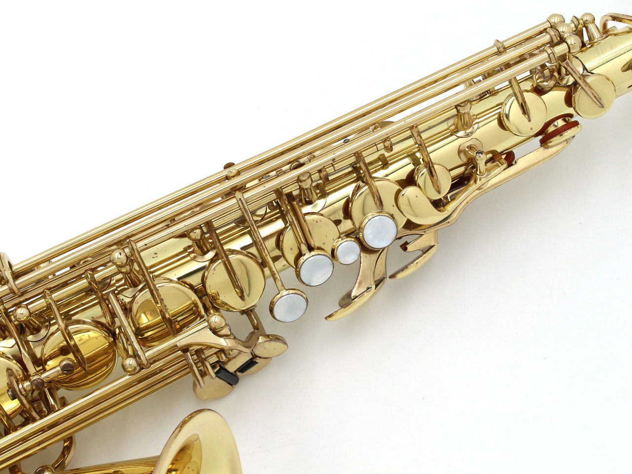 [SN 10416] USED YAMAHA / Alto sax YAS-32, all tampos replaced [09]