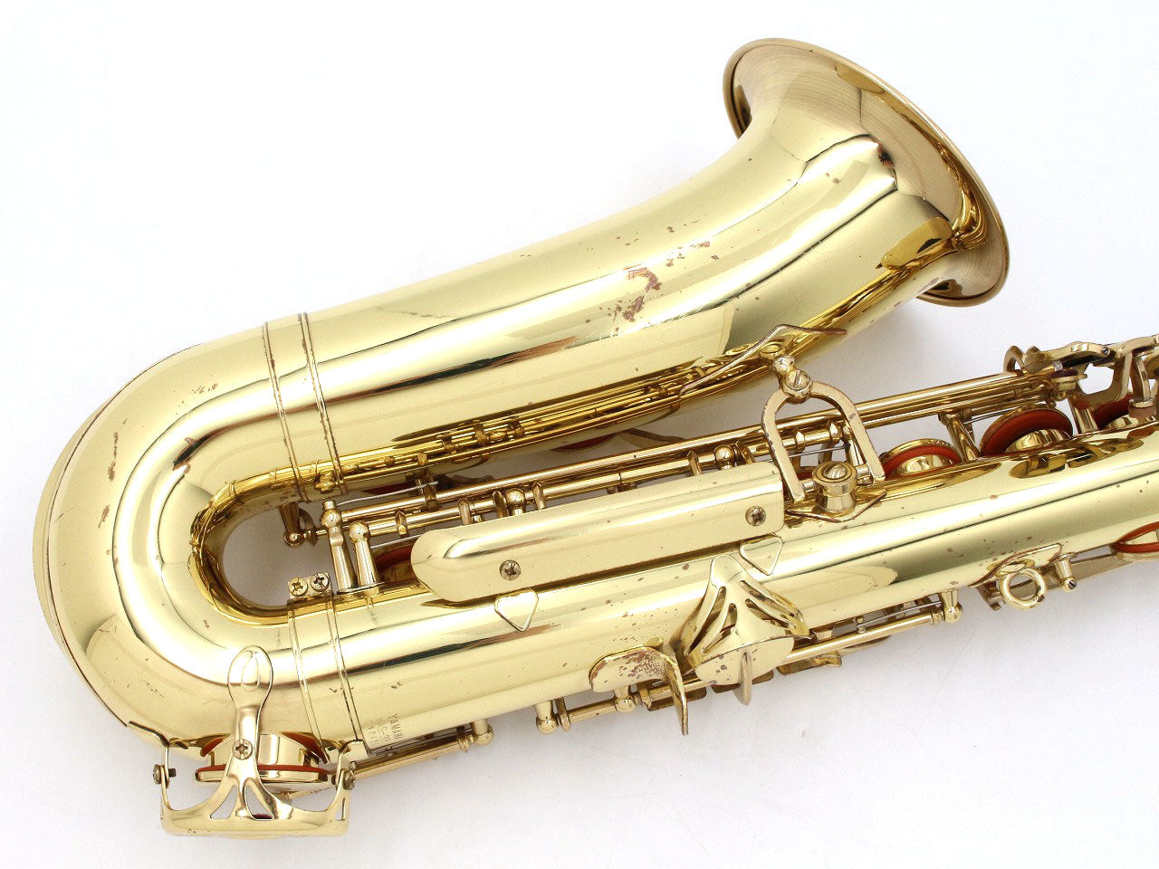 [SN 10416] USED YAMAHA / Alto sax YAS-32, all tampos replaced [09]