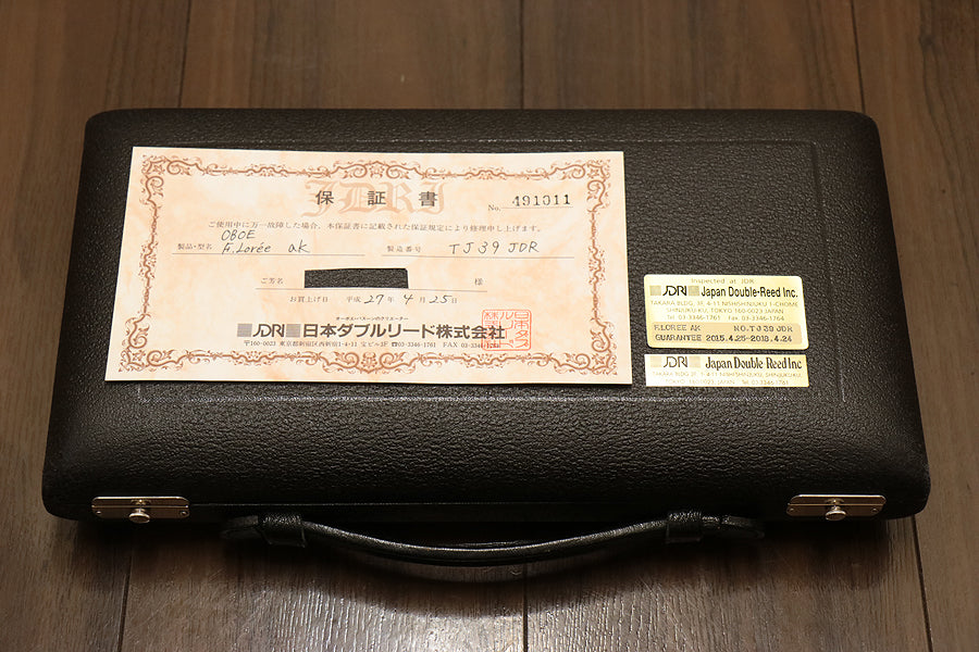 [SN TJ39] USED F.LOREE AK JDR semi-automatic oboe [10]