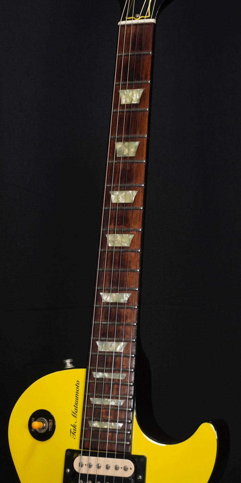 [SN 02331573] USED Gibson USA / Tak Matsumoto Les Paul Canary Yellow -2001- [04]