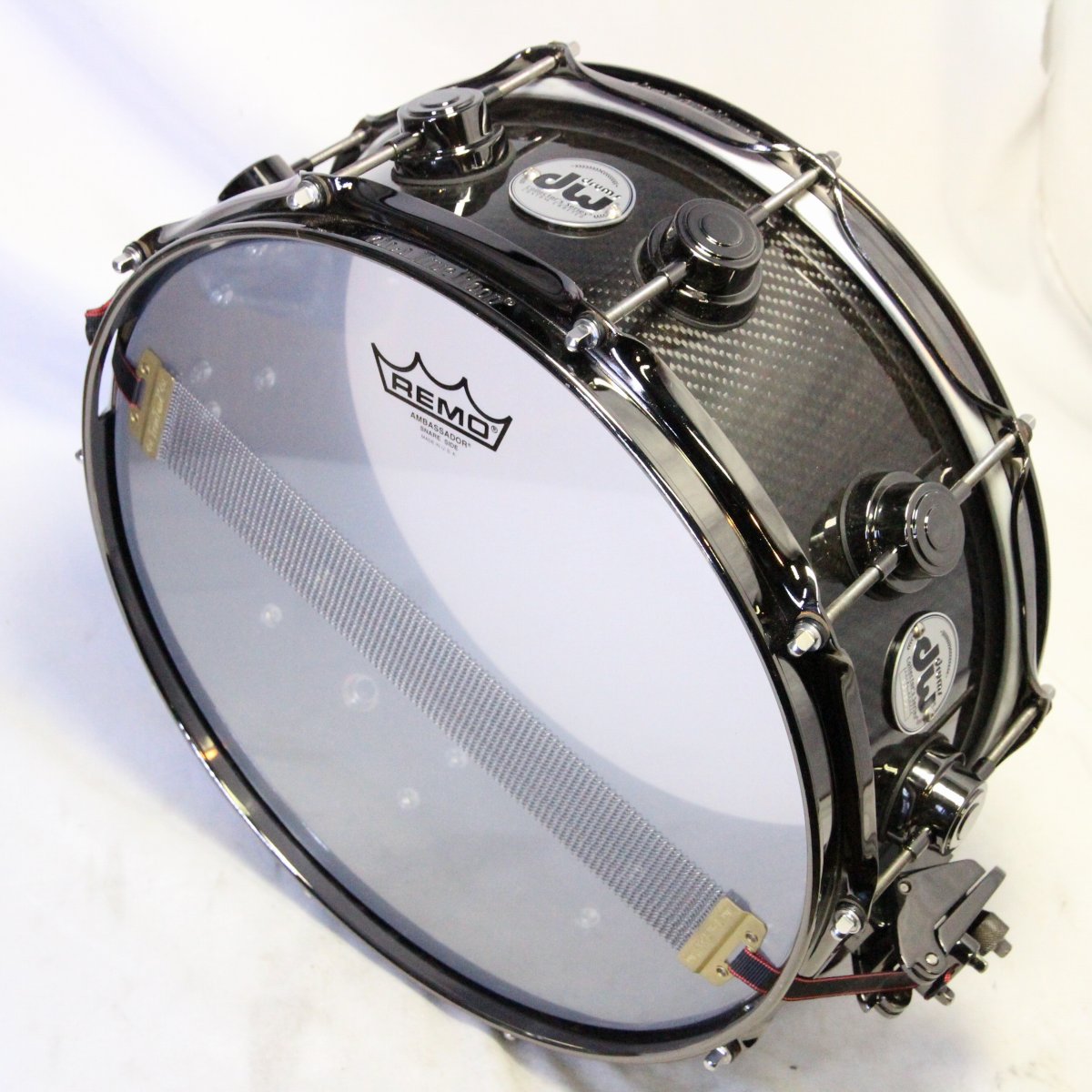 USED DW / DW-CAB1455SD/B Collectors Carbon Fiber Carbon Fiber Snare [08]