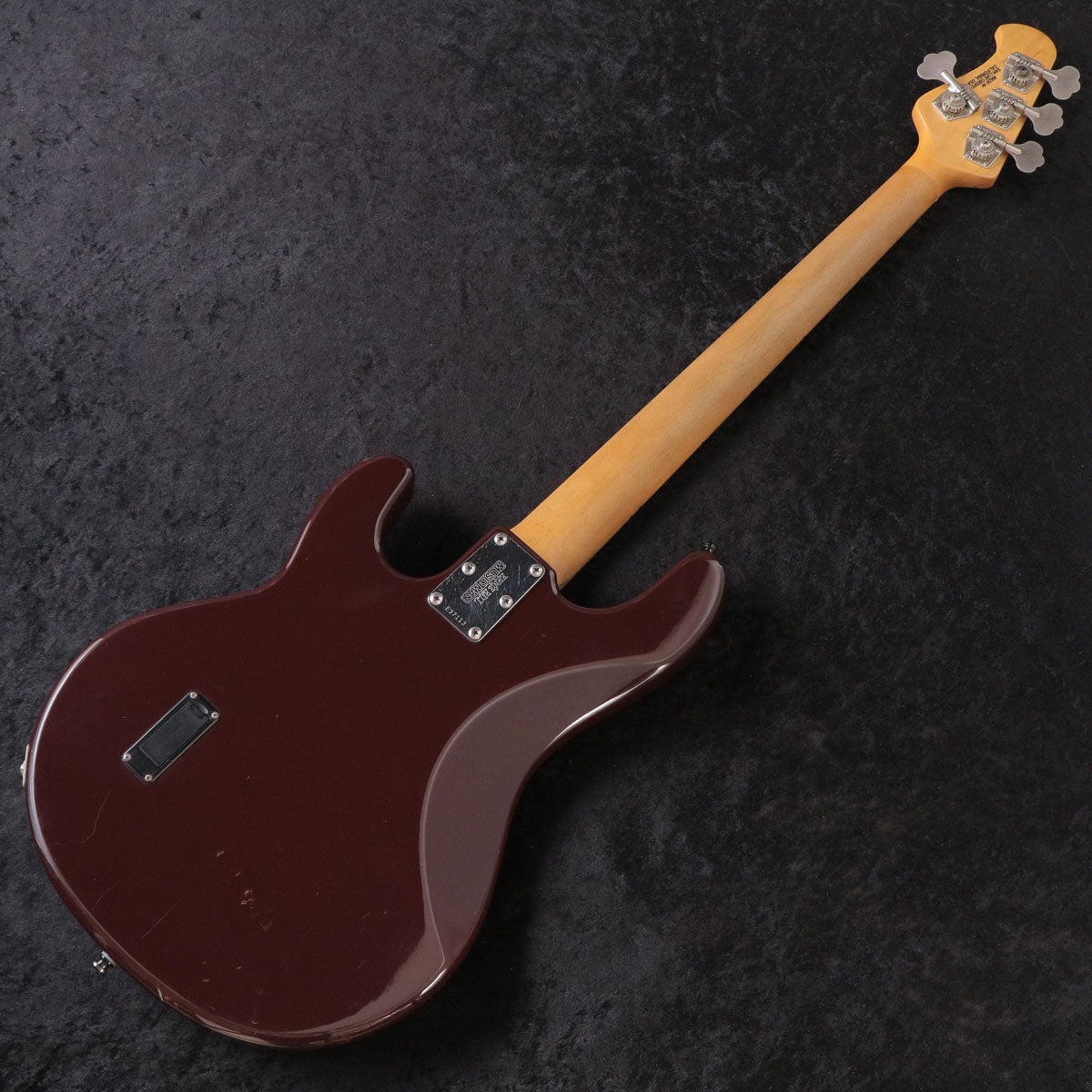 [SN E37113] USED MUSIC MAN / StingRay 4 Rolls Burgundy [03]