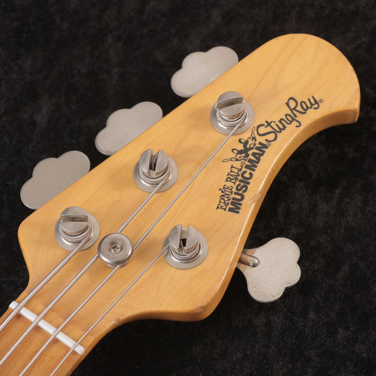 [SN E37113] USED MUSIC MAN / StingRay 4 Rolls Burgundy [03]