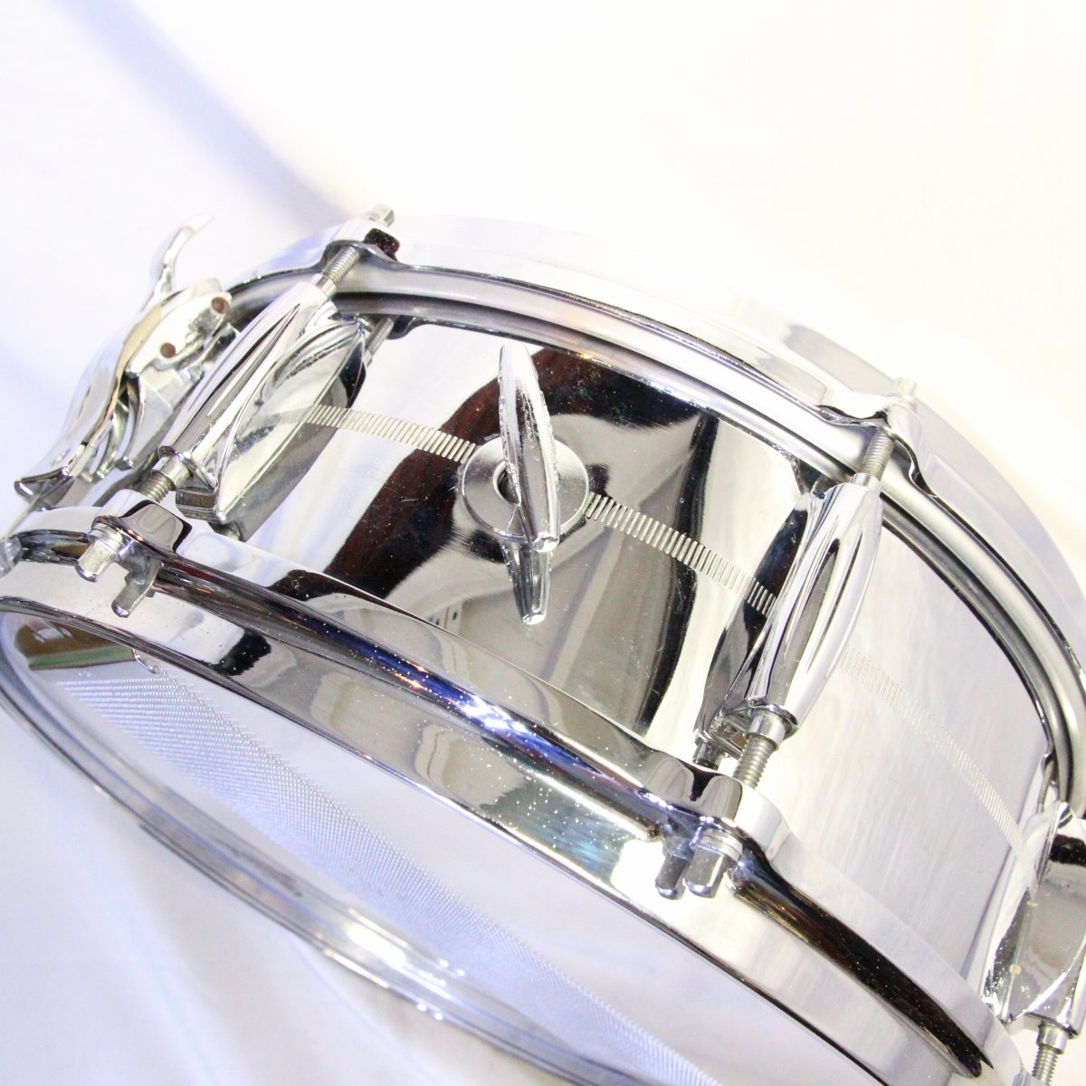 USED GRETSCH / 70s G-4160 ChromeOverBrass 14x5 Gretsch 70s Snare Drum [08]