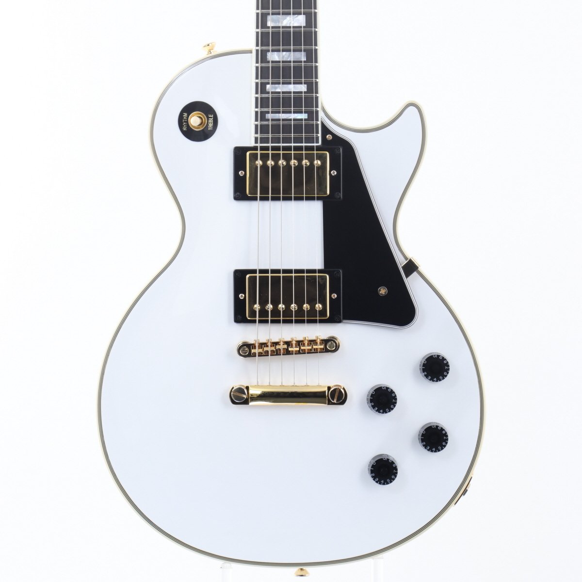 [SN 23121524157] USED Epiphone / Inspired by Gibson Custom Les Paul Custom Alpine White [12]