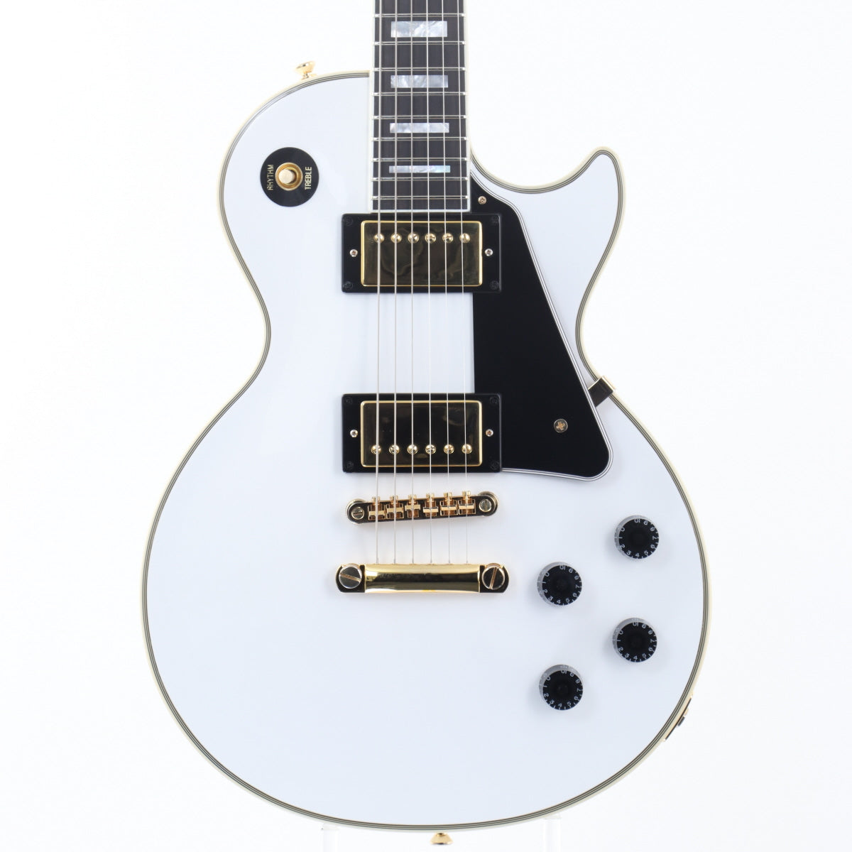 [SN 23121524157] USED Epiphone / Inspired by Gibson Custom Les Paul Custom Alpine White [12]