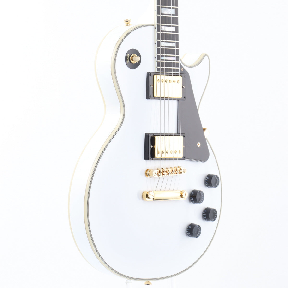 [SN 23121524157] USED Epiphone / Inspired by Gibson Custom Les Paul Custom Alpine White [12]