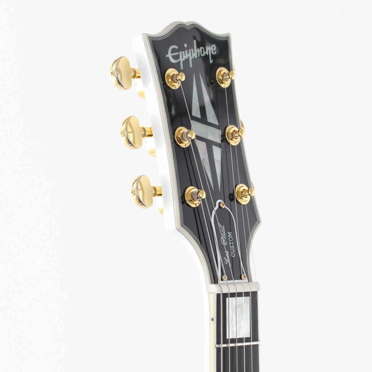 [SN 23121524157] USED Epiphone / Inspired by Gibson Custom Les Paul Custom Alpine White [12]