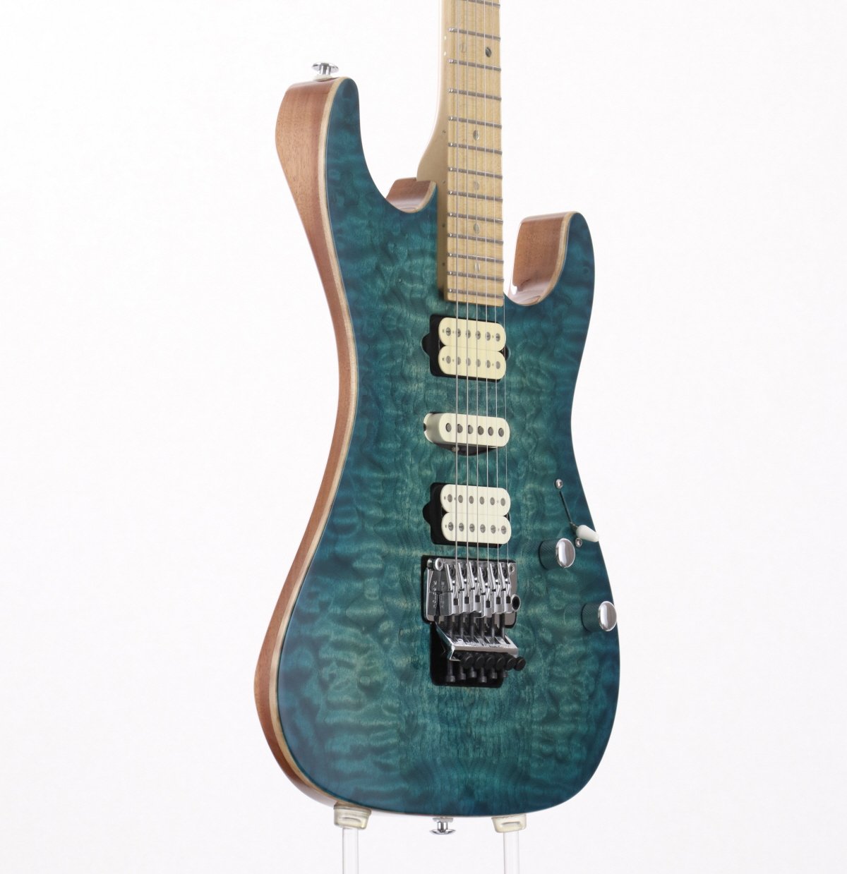 [SN 19935] USED SUHR / Standard Bahama Blue Burst [03]