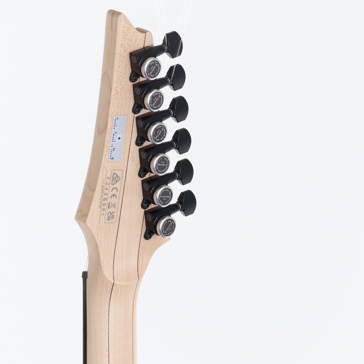 [SN F2428981] USED Ibanez / RG6HSHFX J-Line Black Flat [11]