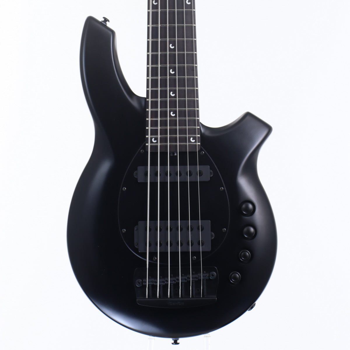 [SN F77843] USED Music Man Music Man / Bongo 6 HS Stelth Black [20]