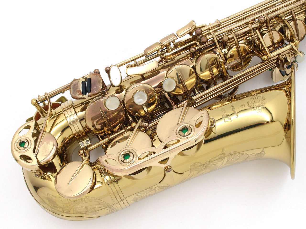 [SN 731031] USED SELMER / Alto Sax SERIE3 W/E All tampos replaced [09]