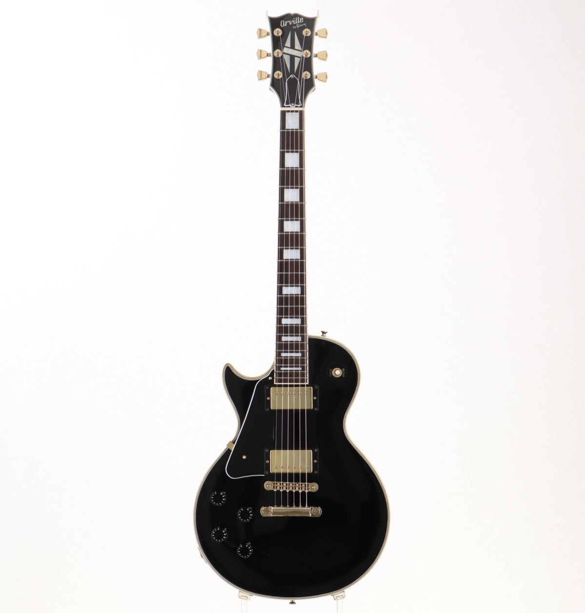[SN G105417] USED Orville by Gibson / LPC Les Paul Custom Left Handed Ebony Ebony [06]