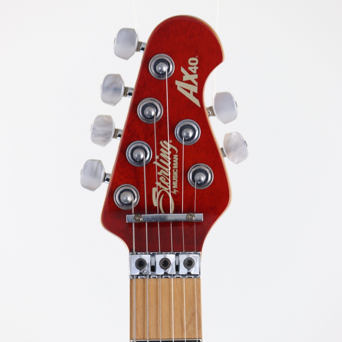 [SN SG20363] USED Sterling by Music Man Sterling / AX40 Trancelucent Red [20]
