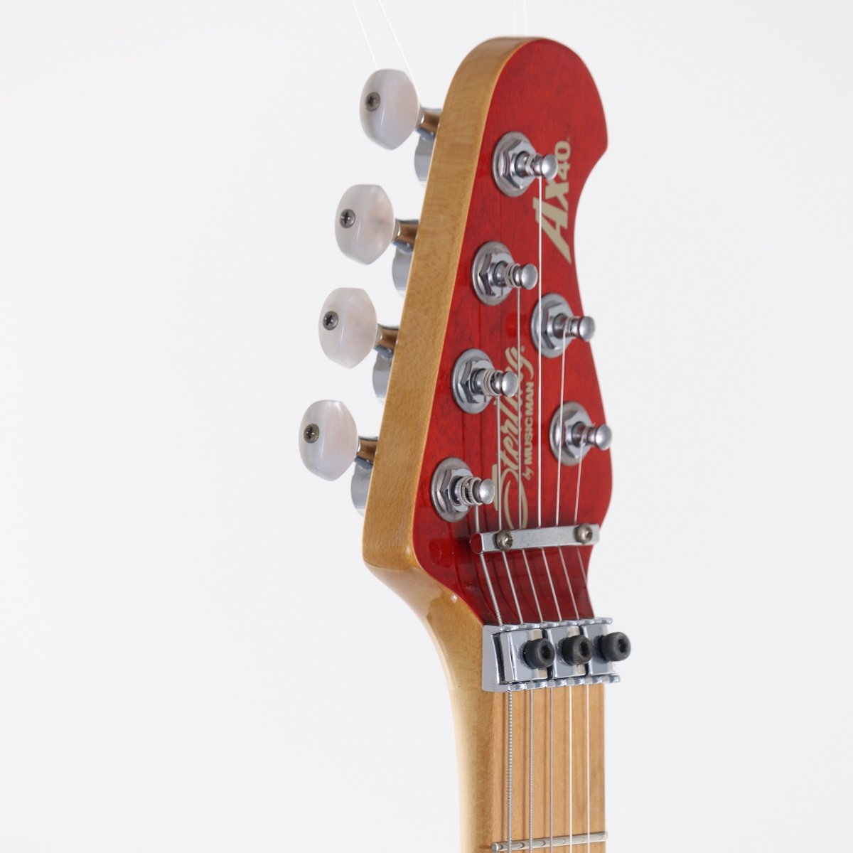 [SN SG20363] USED Sterling by Music Man Sterling / AX40 Trancelucent Red [20]