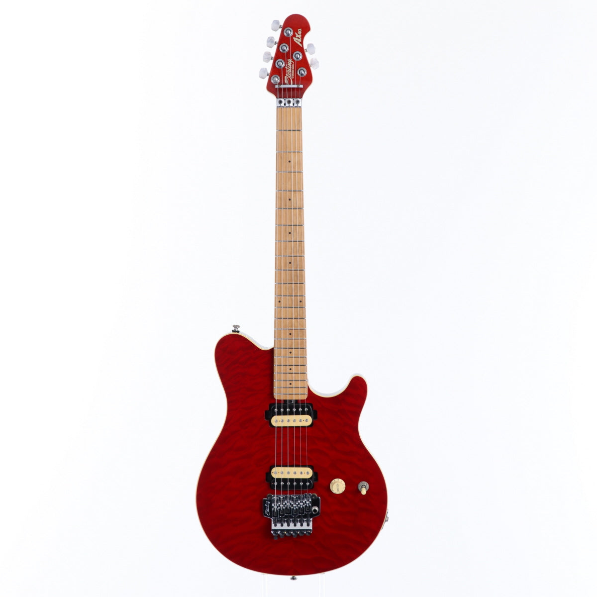 [SN SG20363] USED Sterling by Music Man Sterling / AX40 Trancelucent Red [20]