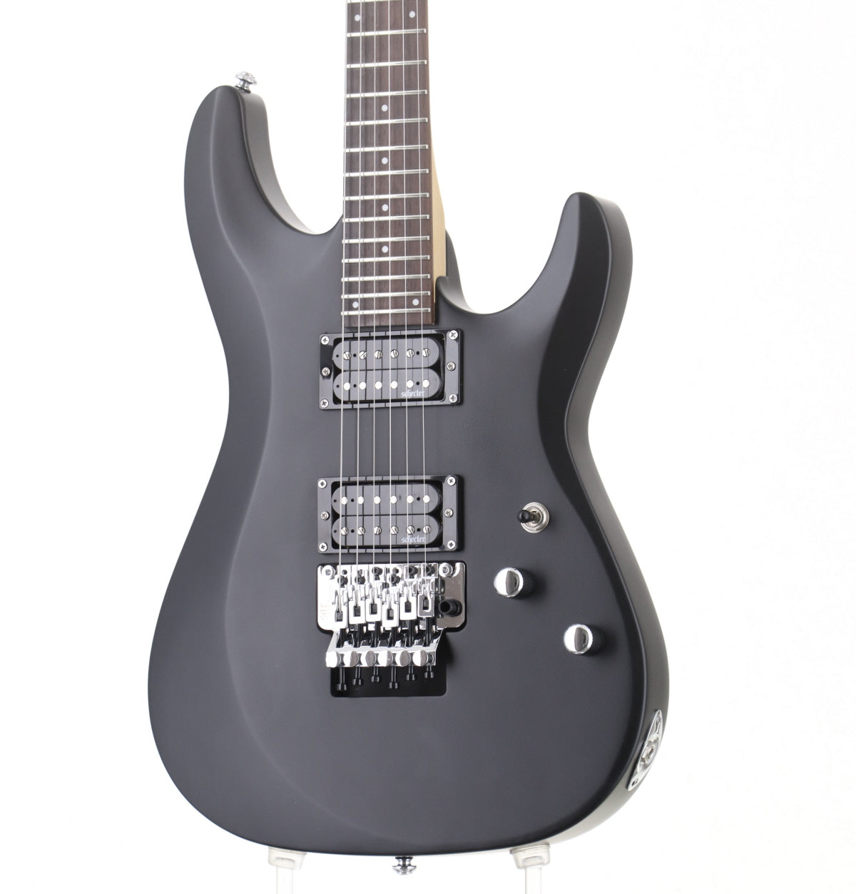 [SN IM23050029] USED SCHECTER / C-6-FR Deluxe Satin Black [3.47kg / made in 2023 [08]