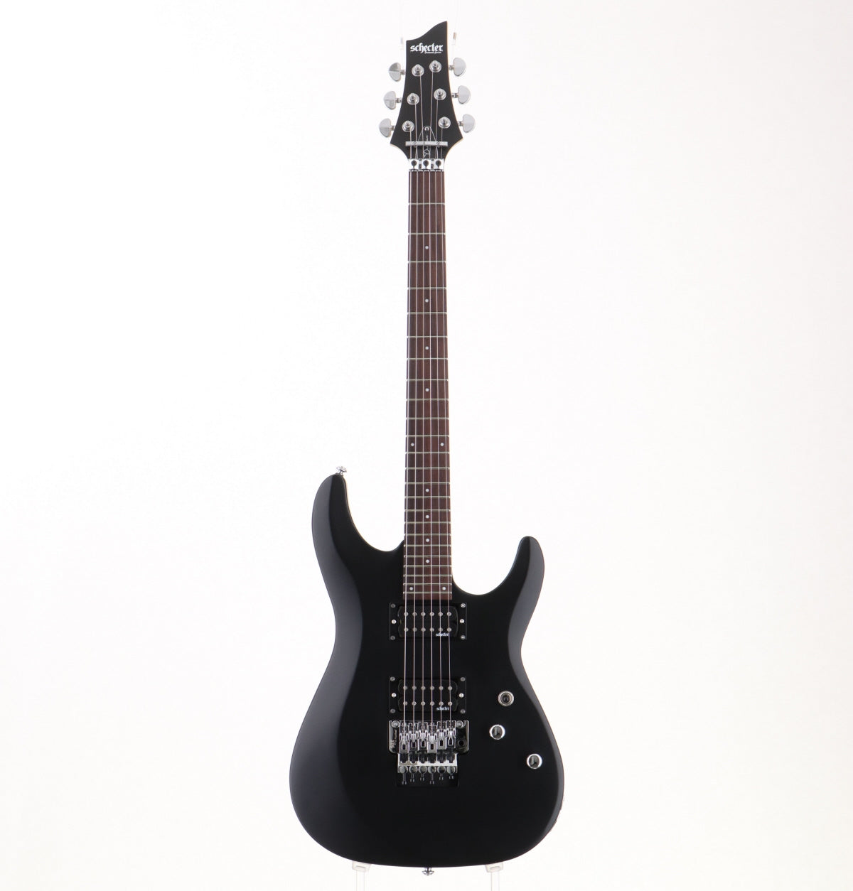 [SN IM23050029] USED SCHECTER / C-6-FR Deluxe Satin Black [3.47kg / made in 2023 [08]
