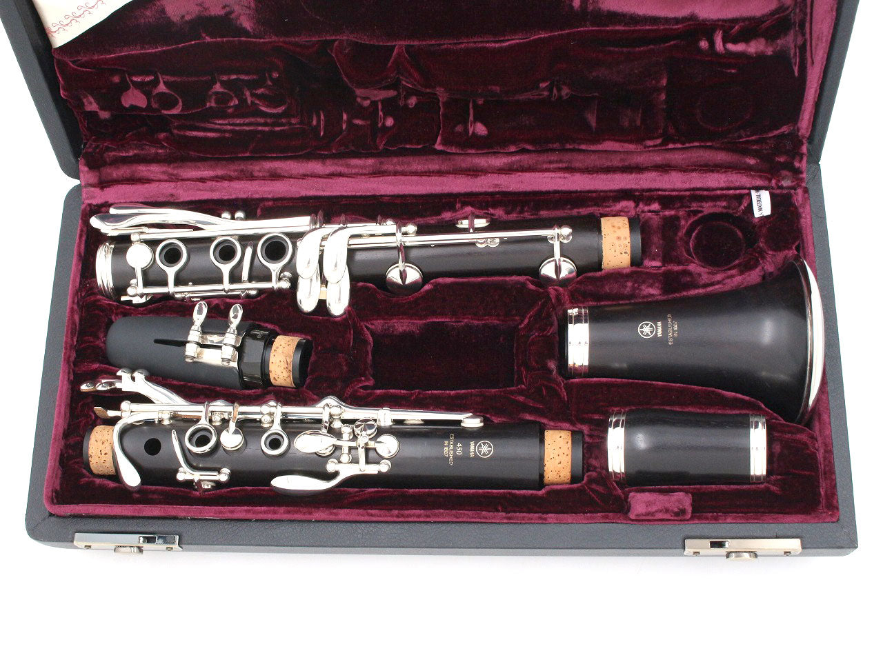 [SN 319140] USED YAMAHA / B-flat Clarinet YCL-450, all tampos replaced [09]