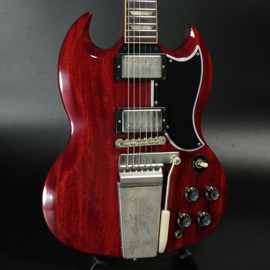 [SN 010642] USED Gibson Custom / 1964 SG Standard Reissue w/ Maestro Vibrola Cherry Red 2021 [10]