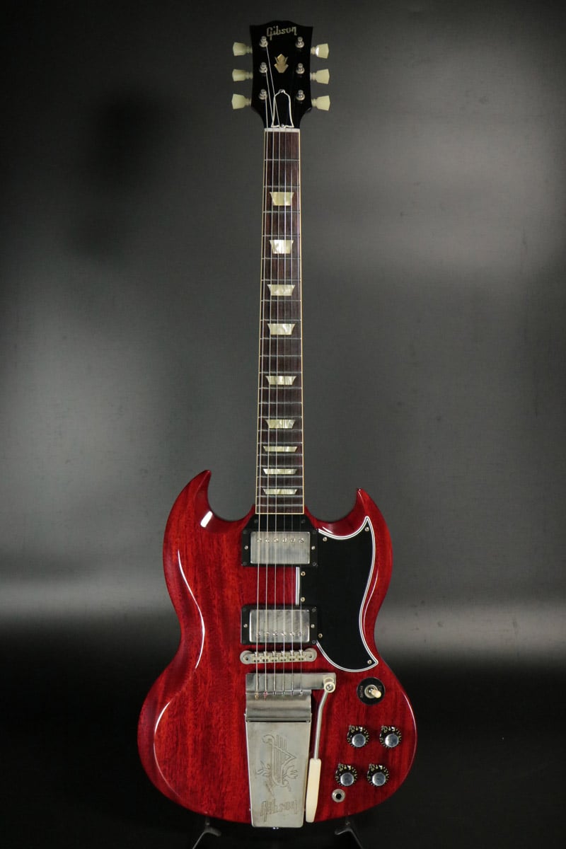 [SN 010642] USED Gibson Custom / 1964 SG Standard Reissue w/ Maestro Vibrola Cherry Red 2021 [10]