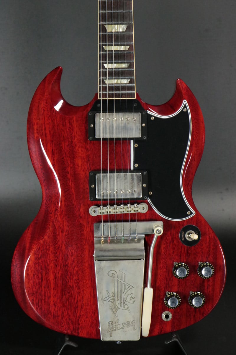 [SN 010642] USED Gibson Custom / 1964 SG Standard Reissue w/ Maestro Vibrola Cherry Red 2021 [10]