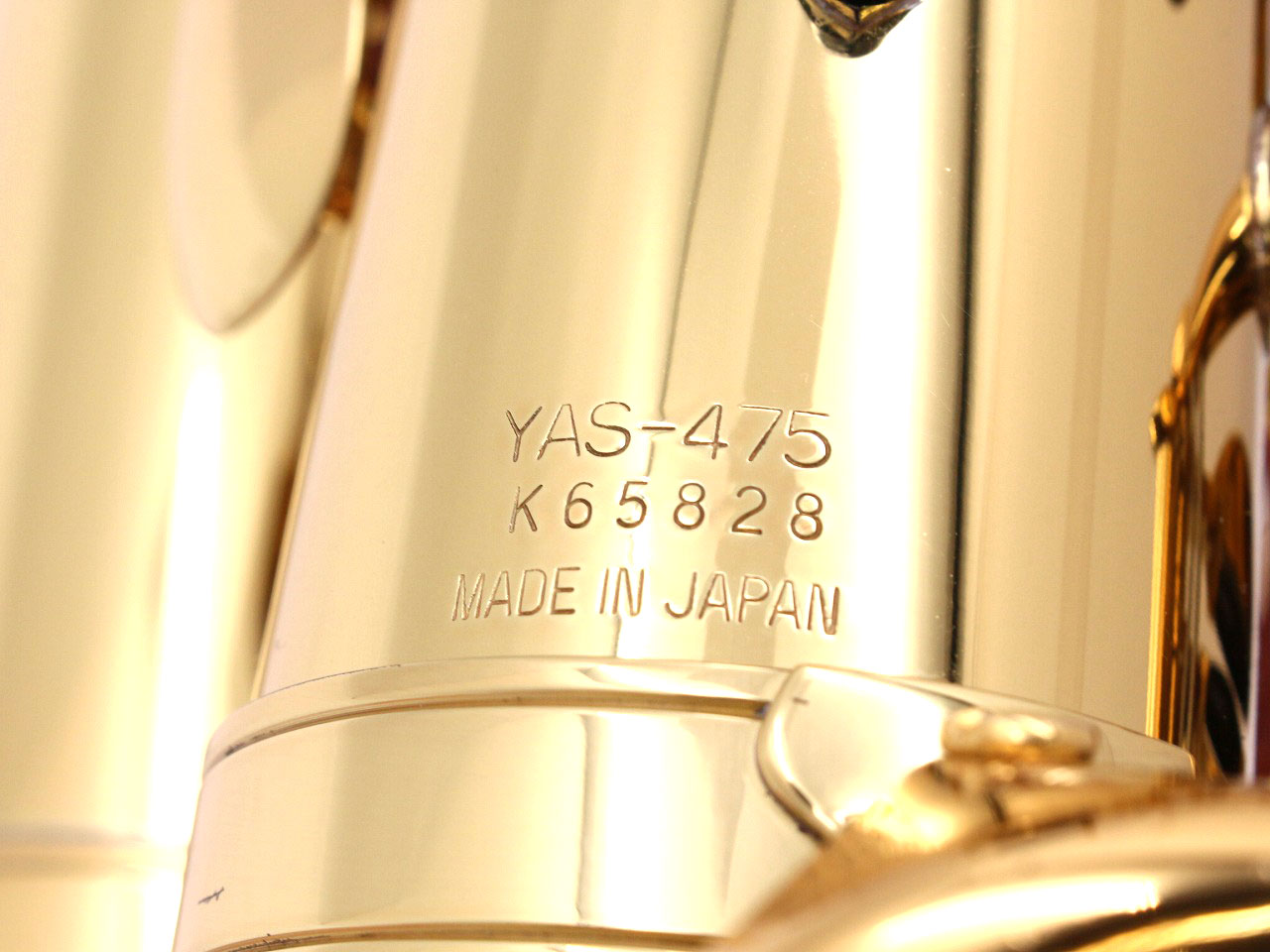[SN K65828] USED YAMAHA / Alto saxophone YAS-475, all tampos replaced [09]
