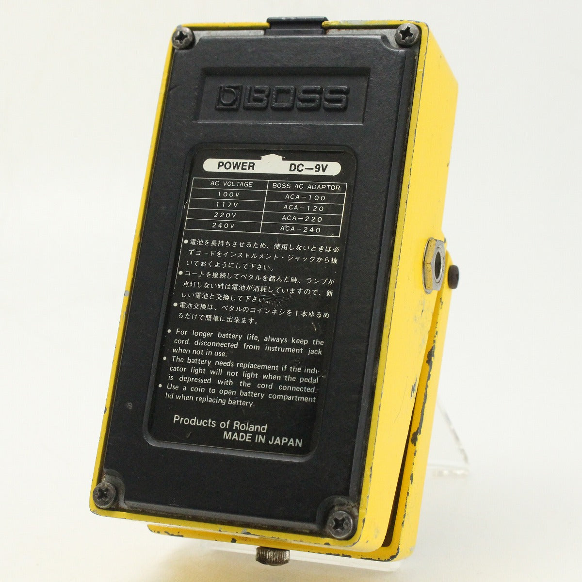 [SN 8600] USED BOSS / OD-1 Over Drive μPC4741C [03]