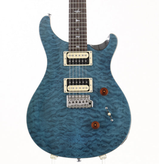 [SN N30081] USED PAUL REED SMITH / SE Custom 24 Quilt Blue Matteo [06]