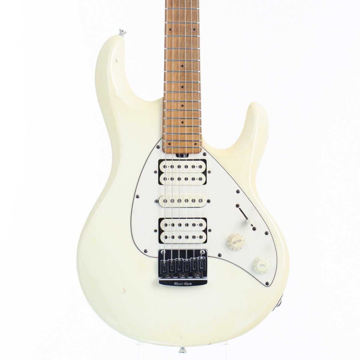 [SN G02313] USED MUSIC MAN / Silhouette Ash Body 1998 White [12]